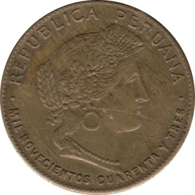 20 Centavos front