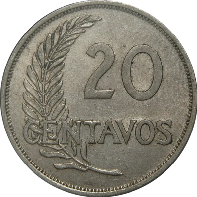 20 Centavos back