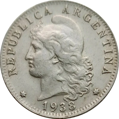 20 Centavos front