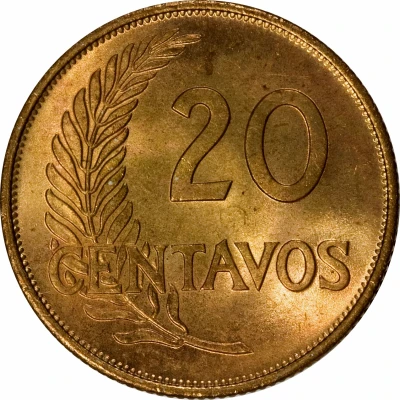 20 Centavos back