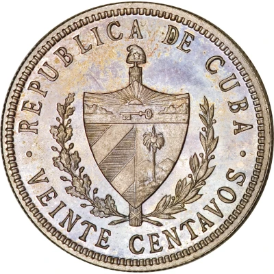 20 Centavos front