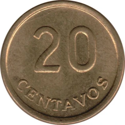 20 Centavos back