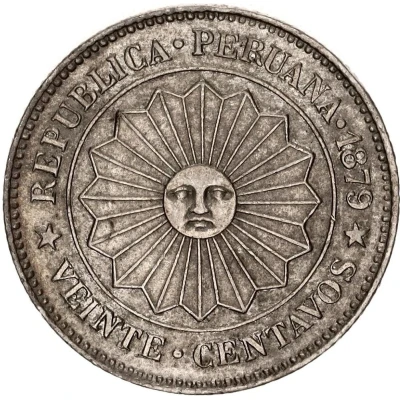 20 Centavos front