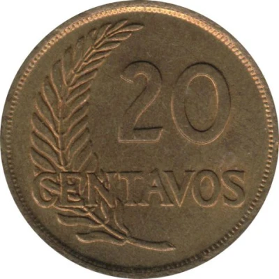 20 Centavos back