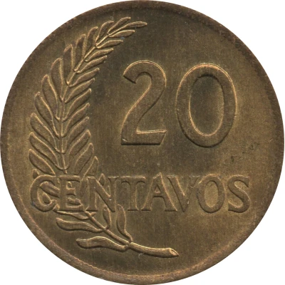 20 Centavos back