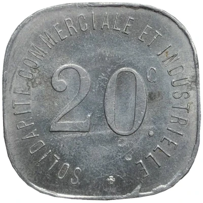 20 Centimes back