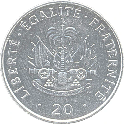 20 Centimes back