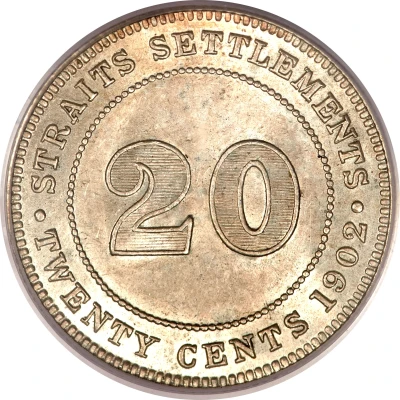 20 Cents - Edward VII back