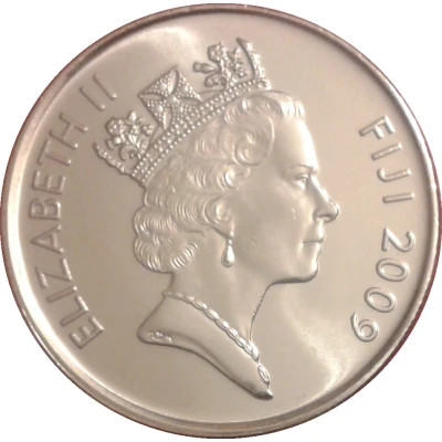 20 Cents - Elizabeth II 3rd portrait front