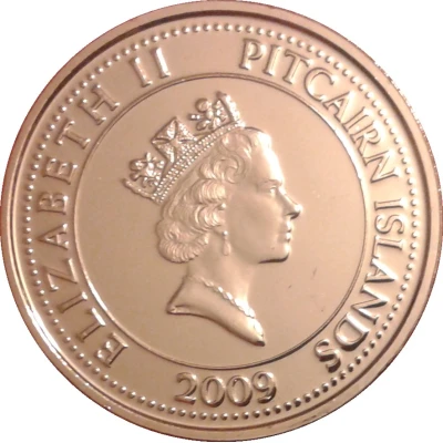 20 Cents - Elizabeth II 3rd portrait front