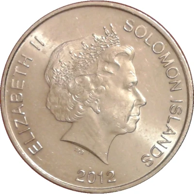 20 Cents - Elizabeth II 4th portrait front