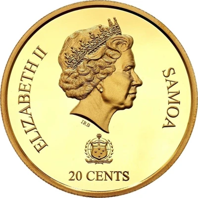 20 Cents - Elizabeth II Huan front