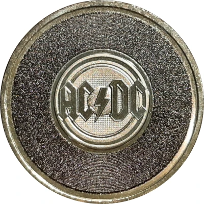 20 Cents - Elizabeth II Posthumous; 6th Portrait - AC/DC - 45th Anniversary back