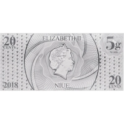 20 Cents - Elizabeth II Year of the Dog front