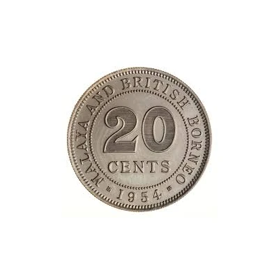 20 Cents - Elizabeth II back