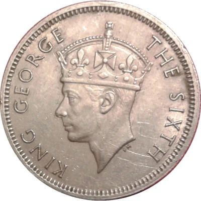 20 Cents - George VI front