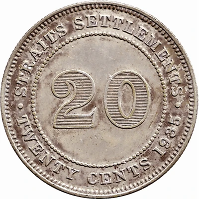 20 Cents - George V back