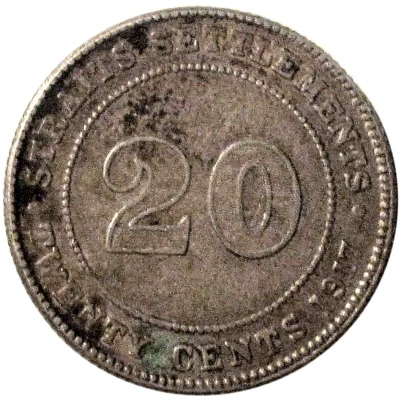 20 Cents - George V back