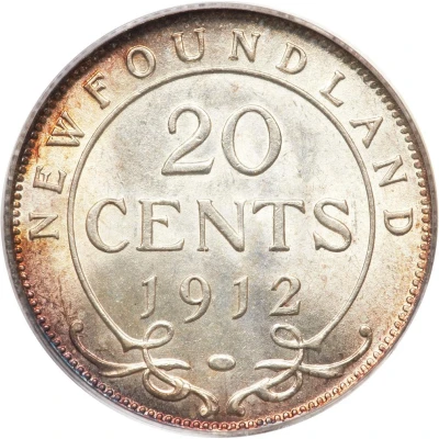 20 Cents - George V back