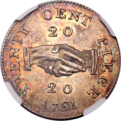 20 Cents Sierra Leone Company back