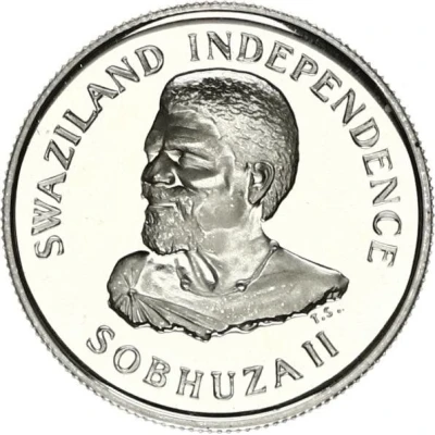 20 Cents - Sobhuza II Independence front