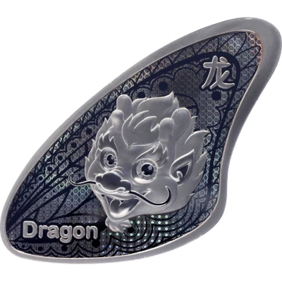 20 Cents Year of the Dragon back