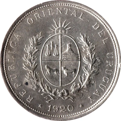 20 Centésimos front