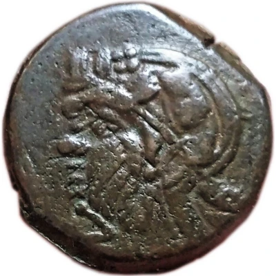 Æ20 Countermarked 275 BC - 245 BC front