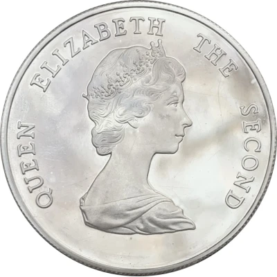 20 Dollars - Elizabeth II Independence; Silver Proof Issue front