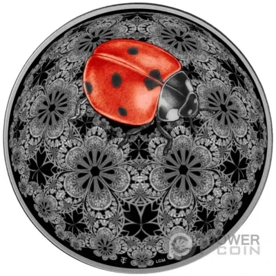 20 Dollars Ladybug, coloured back