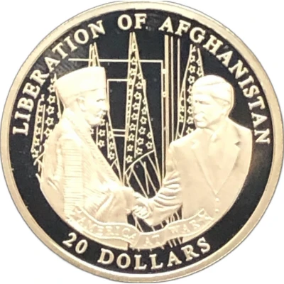 20 Dollars Liberation of Afghanistan back