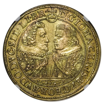 20 Ducats - Johann Christian and Georg Rudolf front