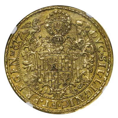 20 Ducats - Johann Christian and Georg Rudolf back