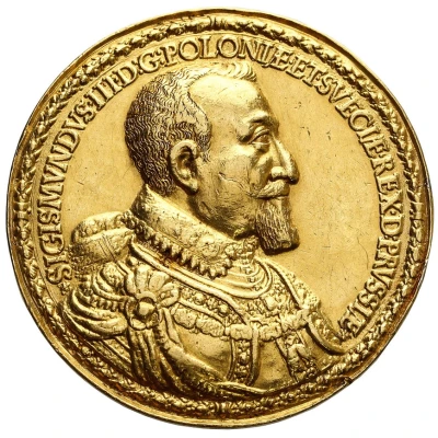 20 Dukatów - Sigismund III Vasa Gdańsk front