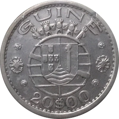 20 Escudos front