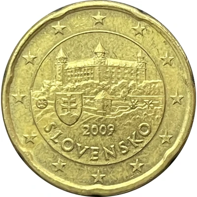 20 Euro Cents front