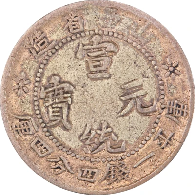 20 Fen - Xuangtong Imitation of Manchurian Provinces ND front