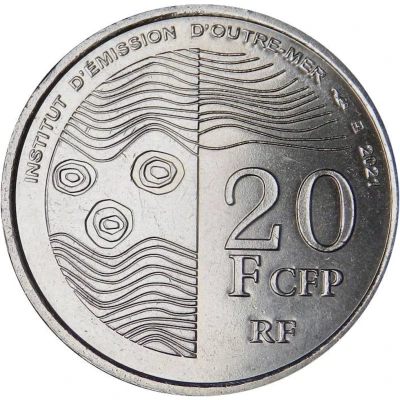 20 Francs CFP front