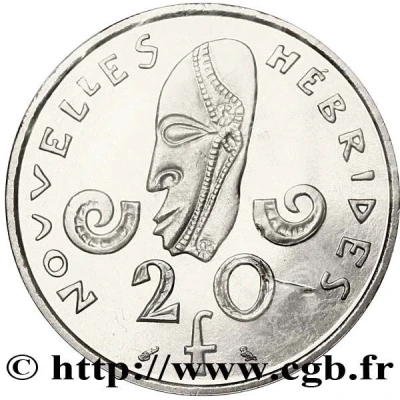 20 Francs Essai back