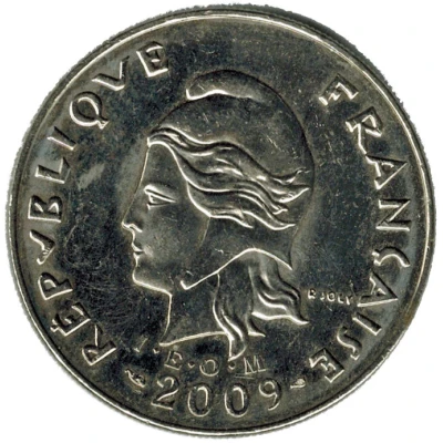 20 Francs Non-magnetic front