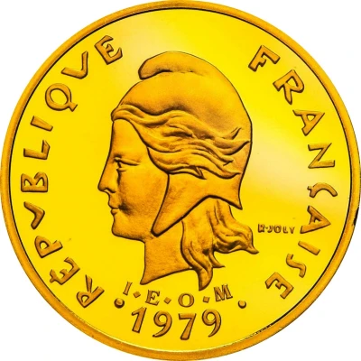 20 Francs Piedfort gold front