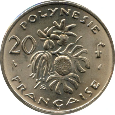 20 Francs with IEOM; Magnetic back