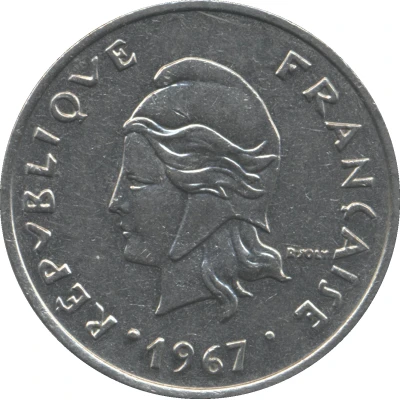 20 Francs without IEOM front