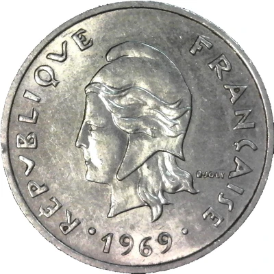 20 Francs without IEOM front