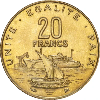 20 Francs back