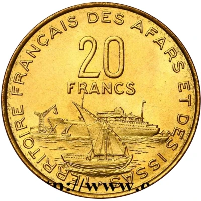 20 Francs back