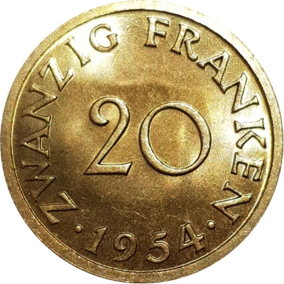 20 Franken back