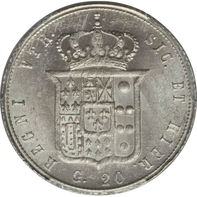 20 Grana - Francesco II back