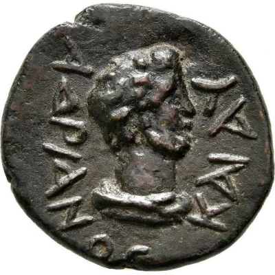 Æ20 - Hadrian Τ-Υ/Ρ-Α front