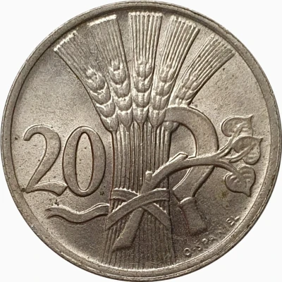 20 Haléřů back